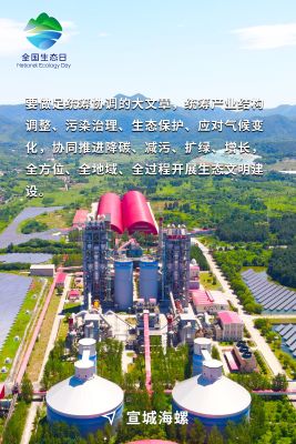 全國(guó)生態(tài)日海報(bào)-宣城海螺